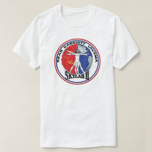 Camiseta Logotipo de la misión Skylab 2 del hombre de Vitru