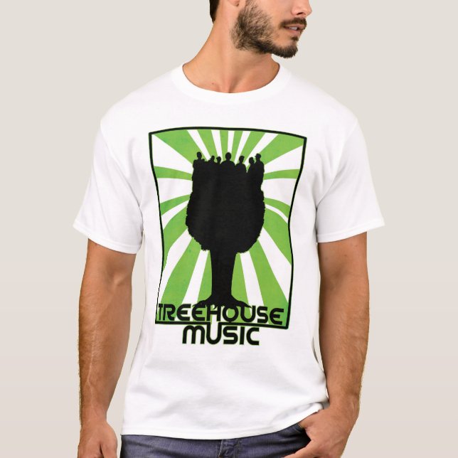 CAMISETA LOGOTIPO DE LA MÚSICA DE LA CASA DEL ÁRBOL (Anverso)