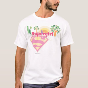 Camiseta Logotipo de la naturaleza de Supergirl