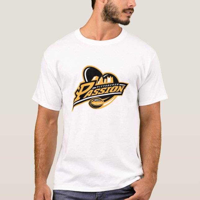 Camiseta Logotipo de la pasión de Pittsburgh (Anverso)