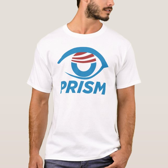 Camiseta Logotipo de la prisma de Obama (Anverso)