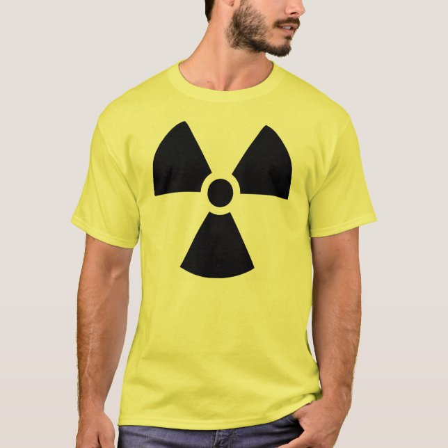 Camiseta Logotipo de la radiación (Anverso)