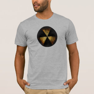 Camiseta Logotipo de la radiación
