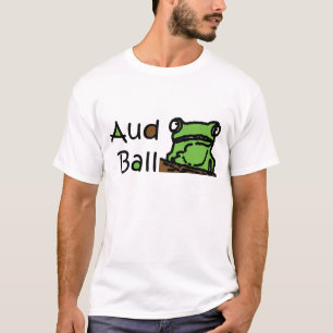 Camiseta Logotipo de la rana de la bola del AUD