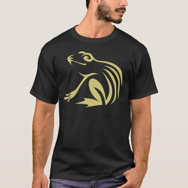 Camiseta Logotipo de la rana verde (Anverso)