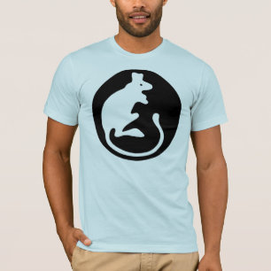 Camiseta Logotipo de la rata