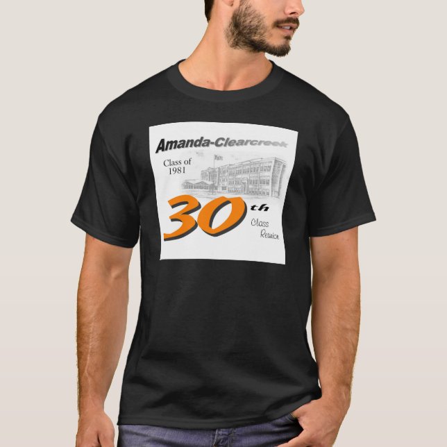 Camiseta Logotipo de la reunión de antiguos alumnos de ACHS (Anverso)