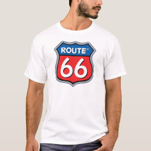Camiseta Logotipo de la ruta 66