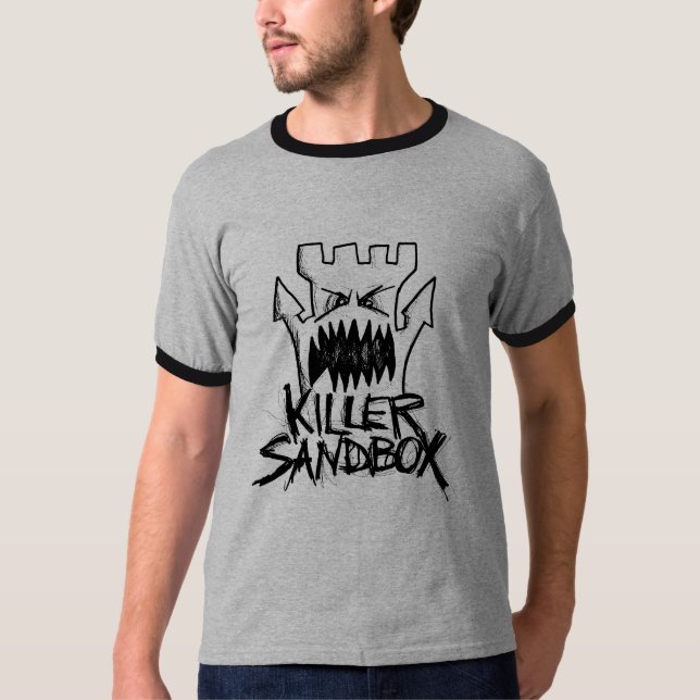 Camiseta LOGOTIPO de la salvadera del asesino (Anverso)