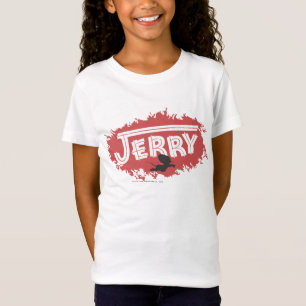 Camiseta Logotipo de la silueta de Jerry