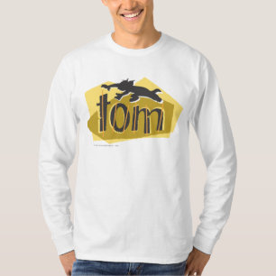 Camiseta Logotipo de la silueta de Tom