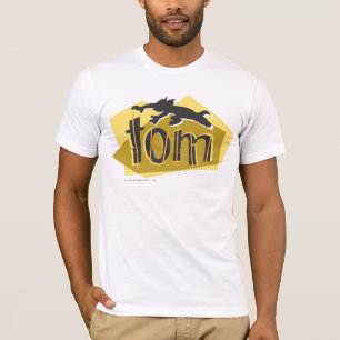 Camiseta Logotipo de la silueta de Tom