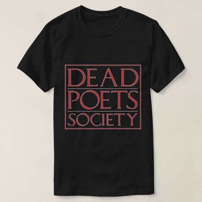 Camiseta Logotipo de la Sociedad de Poetas Muertas (Diseño del anverso)