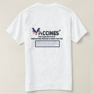 Camiseta Logotipo de la vacuna Pro