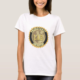 CAMISETA LOGOTIPO DE LABORATORIO DE FLEBOTOMISTAS