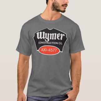 Camiseta Logotipo de lanzamiento de construcciones Wymer AX