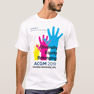 Camiseta Logotipo de las manos grandes con la diversidad,