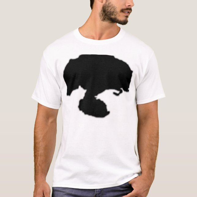 Camiseta Logotipo de las producciones de N2ition (blanco) (Anverso)