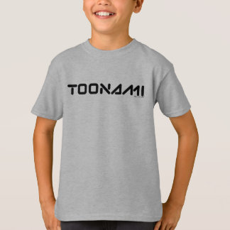 Camiseta Logotipo de letra digital Toonami