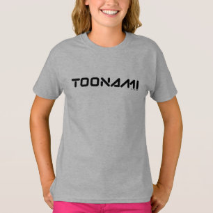 Camiseta Logotipo de letra digital Toonami