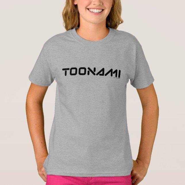 Camiseta Logotipo de letra digital Toonami (Anverso)