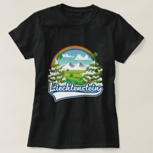 Camiseta logotipo de Liechtenstein Travel
