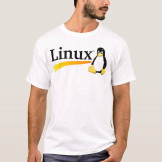 Camiseta Logotipo de Linux con los productos de Tux