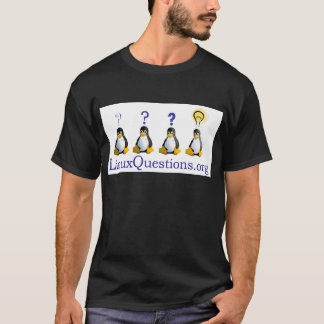Camiseta logotipo de LinuxQuestions.org