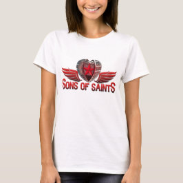 Camiseta Logotipo de Logotipo de Heart Cage SoS