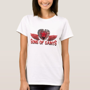 Camiseta Logotipo de Logotipo de Heart Cage SoS