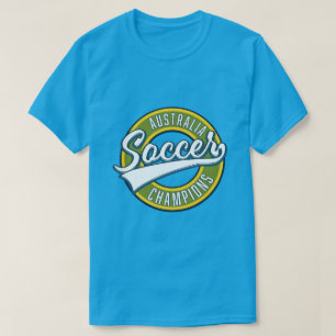 Camiseta logotipo de los campeones de fútbol de Australia.