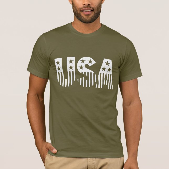 Camiseta Logotipo de los E.E.U.U. (Anverso)