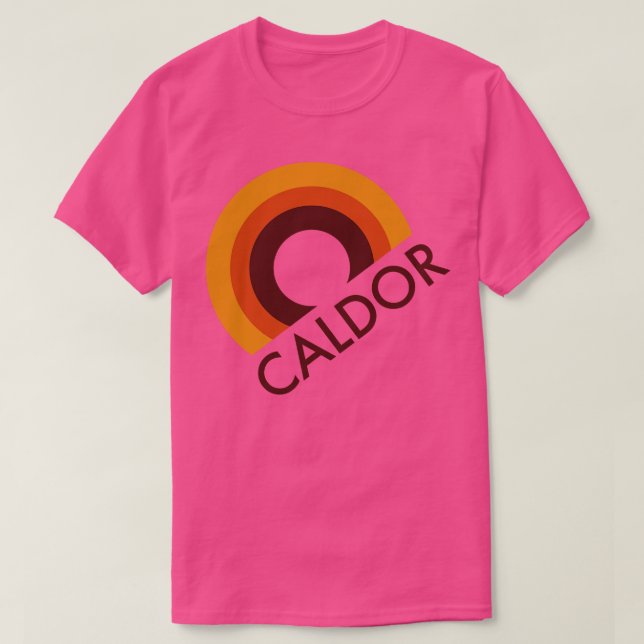 Camiseta Logotipo de los grandes almacenes Caldor (Diseño del anverso)