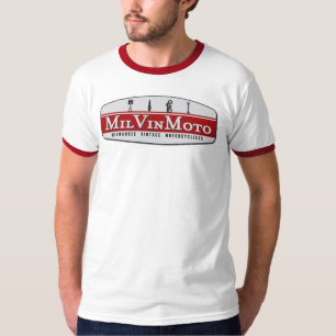 Camiseta Logotipo de los motoristas del vintage de