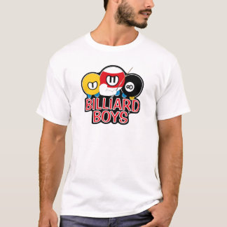 Camiseta Logotipo de los muchachos del billar