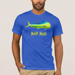Camiseta Logotipo de los pescados de Mahi Mahi