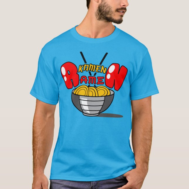 Camiseta Logotipo de los Ramen de Kamen (Anverso)