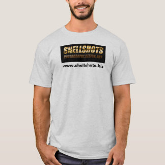 Camiseta logotipo de los shellshots, www.shellshots.biz