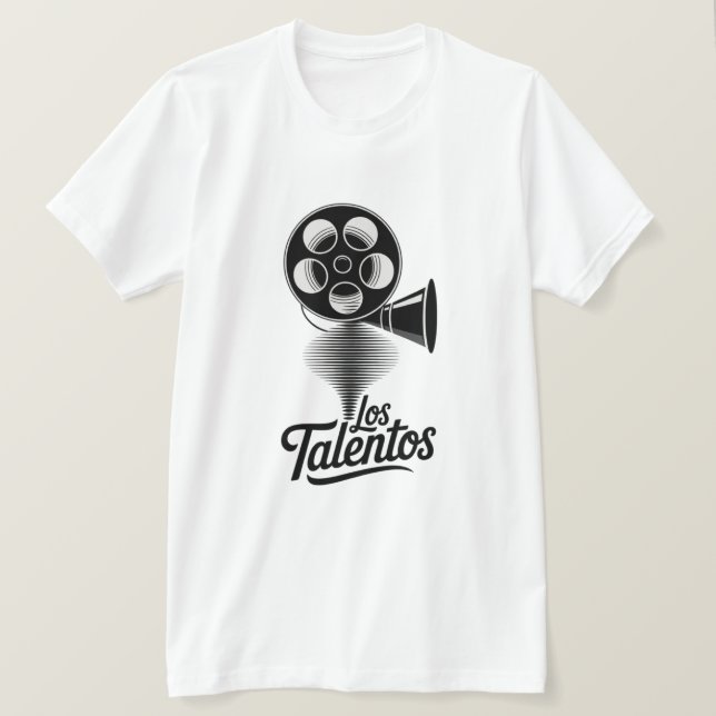 Camiseta Logotipo de Los Talentos Cinema (Anverso del diseño)