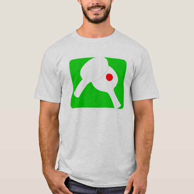 Camiseta Logotipo de los tenis de mesa (Anverso)