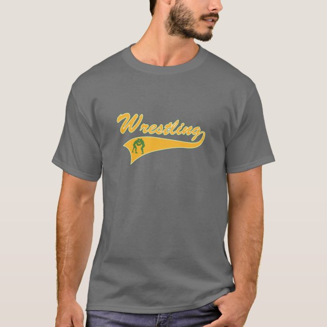 Camiseta logotipo de lucha libre (Anverso)