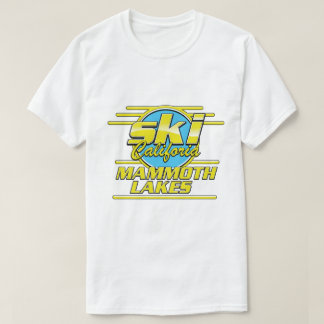 Camiseta logotipo de Mammoth Lakes California Ski