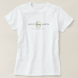 Camiseta Logotipo de maquillaje independiente / Salón de be