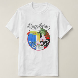 Camiseta logotipo de Martinique Travel