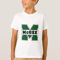 Logotipo de McGee del Colegial-Estilo