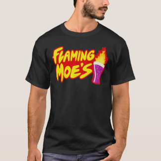 Camiseta Logotipo de Moes Flaming