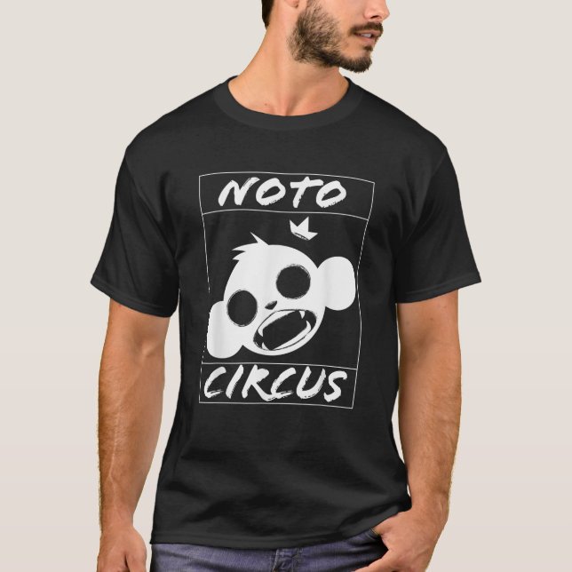 Camiseta Logotipo de Monkey King Noto Circus (Anverso)