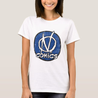 Camiseta Logotipo de NComics apenado