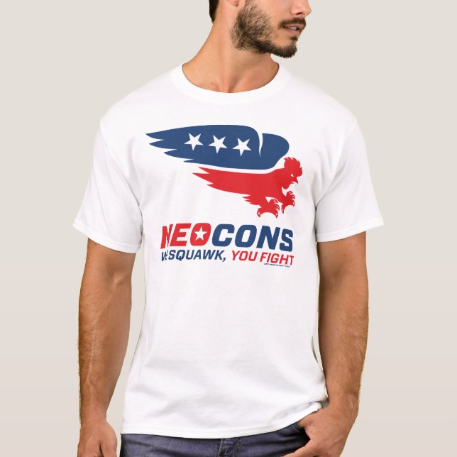 Camiseta Logotipo de Neocon Chickenhawk (Anverso)