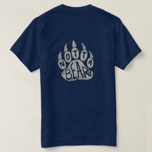 Camiseta Logotipo de Notta Bear Paw